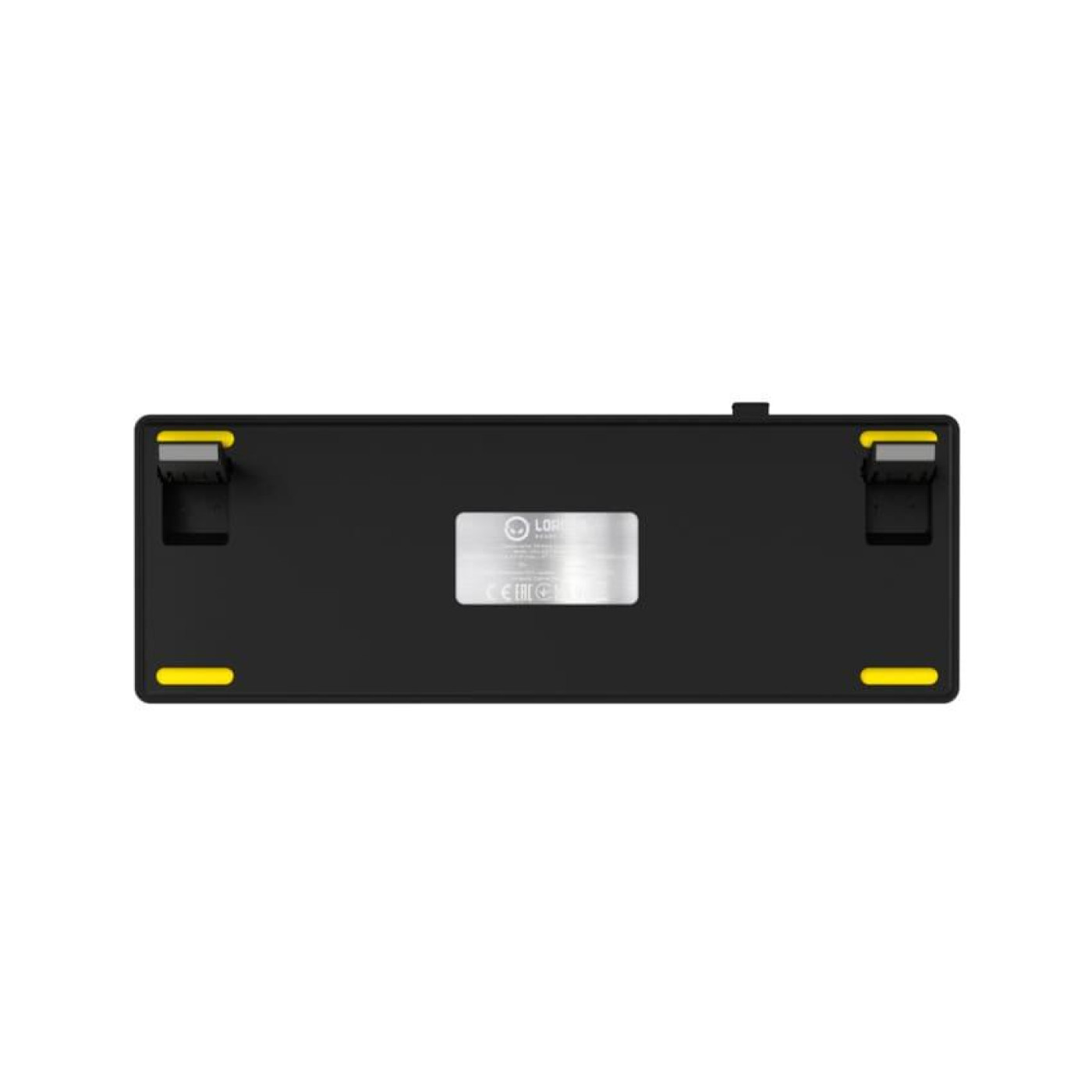 Клавиатура Lorgar KBP70MW Pro Wireless 65% Compact Black Yellow EN/UA (LRG-KBP70MW-YL-US)