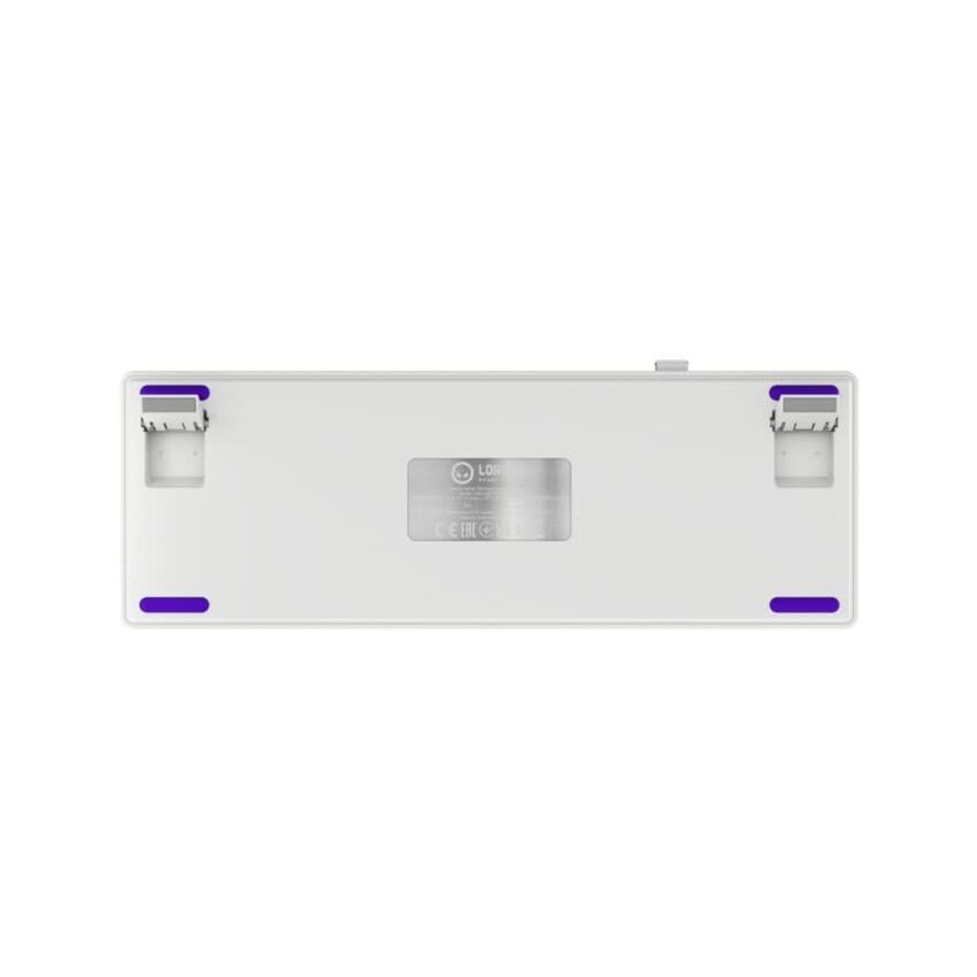 Клавиатура Lorgar KBP70MW Pro Wireless 65% Compact Black White EN/UA (LRG-KBP70MW-WH-US)