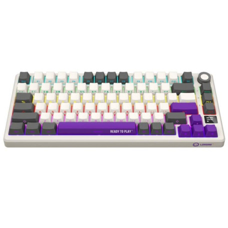 Клавіатура Lorgar KBP7075W Wireless Pro 75% Exploded Beige EN/UA (LRG-KBP7075W-RT-US)