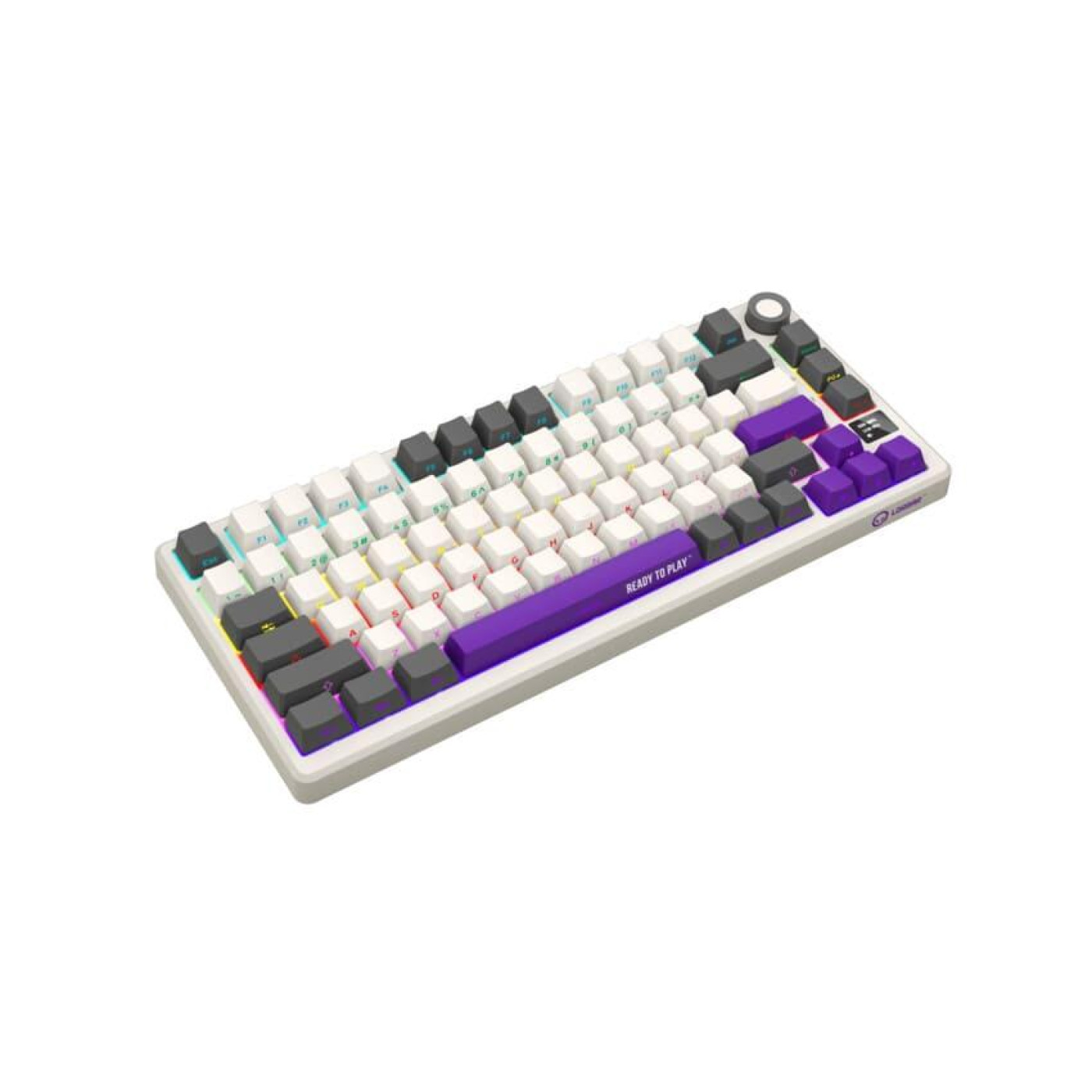 Клавиатура Lorgar KBP7075W Wireless Pro 75% Exploded Beige EN/UA (LRG-KBP7075W-RT-US)