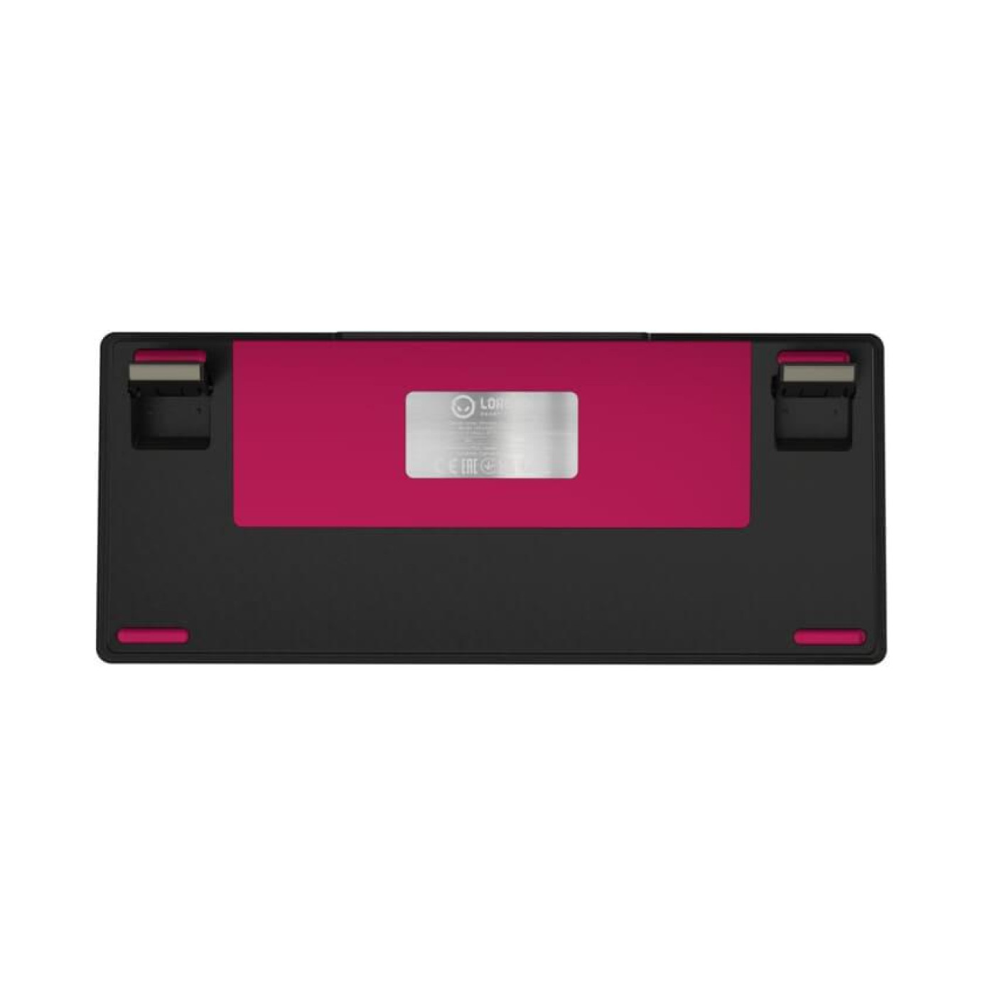 Клавиатура Lorgar KBP7075W Wireless Pro 75% Exploded Black Red EN/UA (LRG-KBP7075W-BK-US)