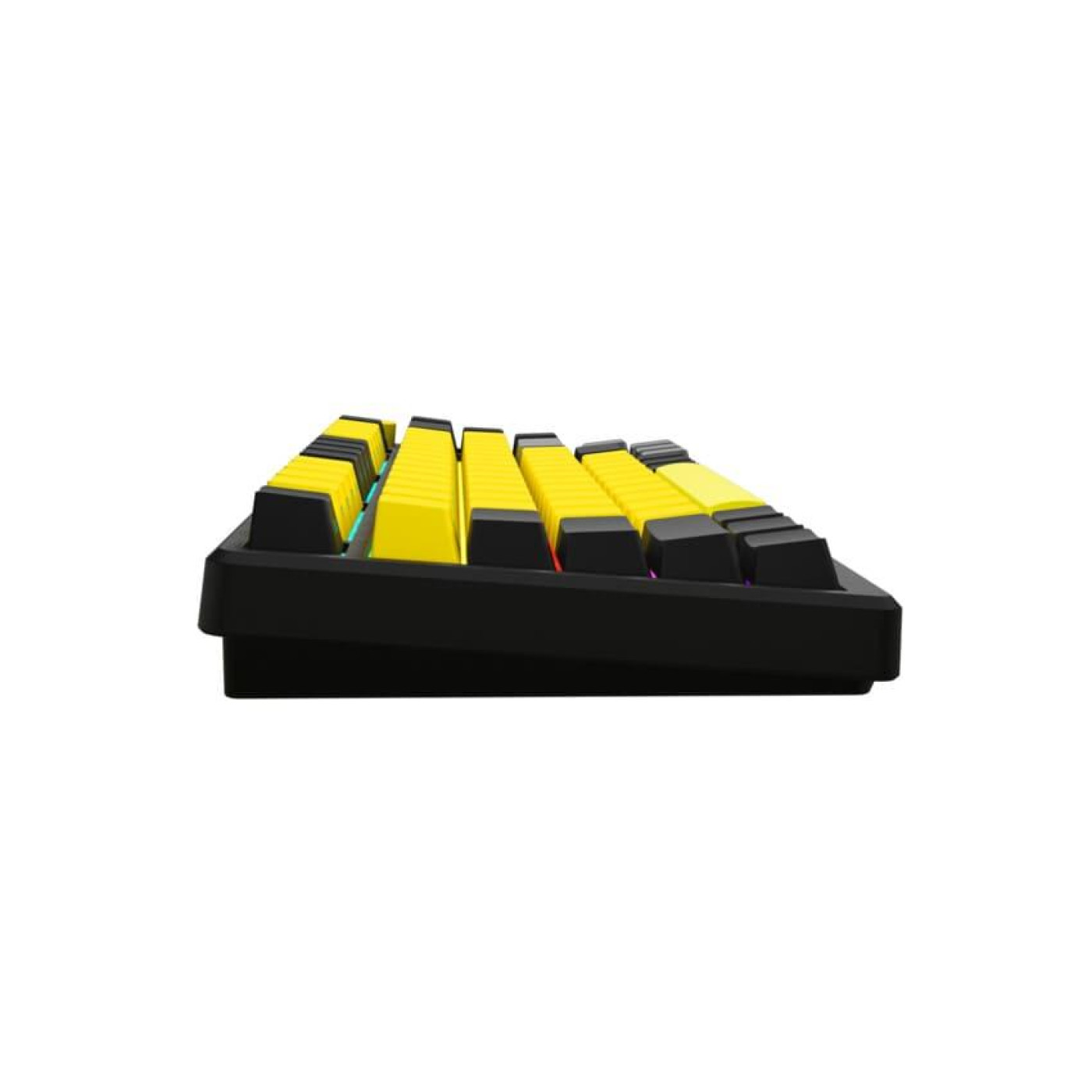 Клавиатура Lorgar KBP7075W Wireless Pro 75% Exploded Black Yellow EN/UA (LRG-KBP7075W-YL-US)