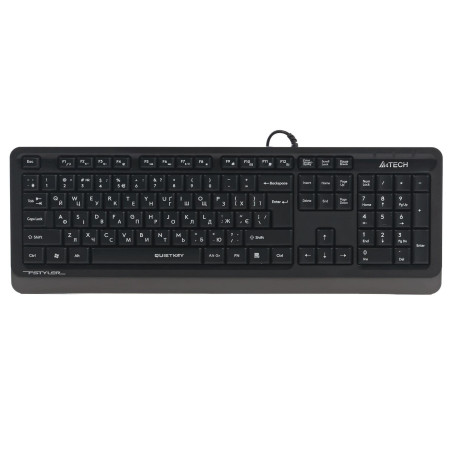 Клавіатура A4Tech Fstyler FK10Q USB Dark Grey (FK10Q (Grey))