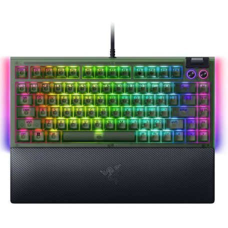 Клавіатура Razer BlackWidow V4 75% Compact Phantom Green (RZ03-05003300-R3M1)