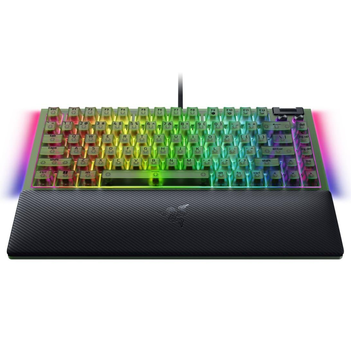 Клавіатура Razer BlackWidow V4 75% Compact Phantom Green (RZ03-05003300-R3M1)