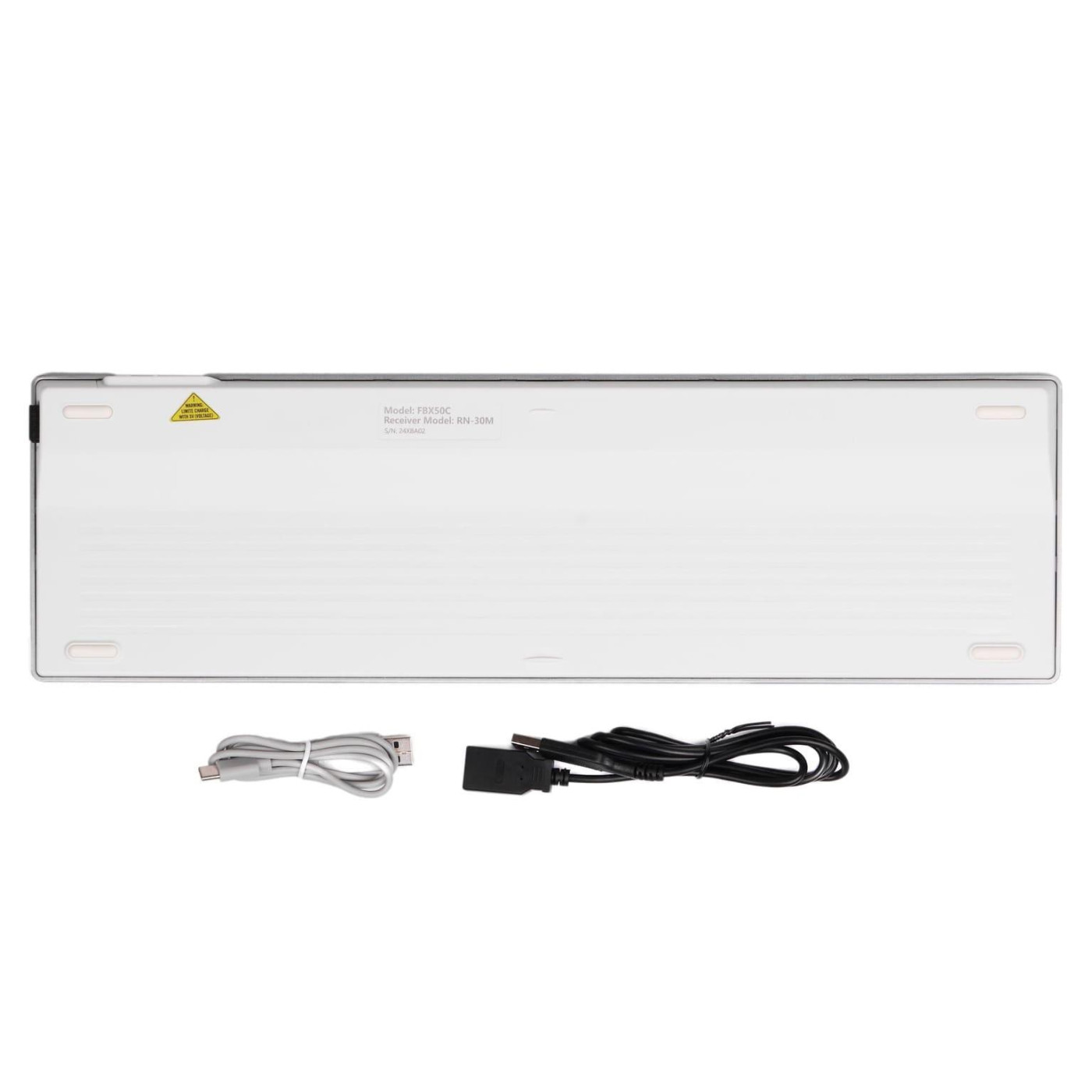 Клавіатура A4Tech Fstyler FBX50C Wireless White (FBX50C (White))