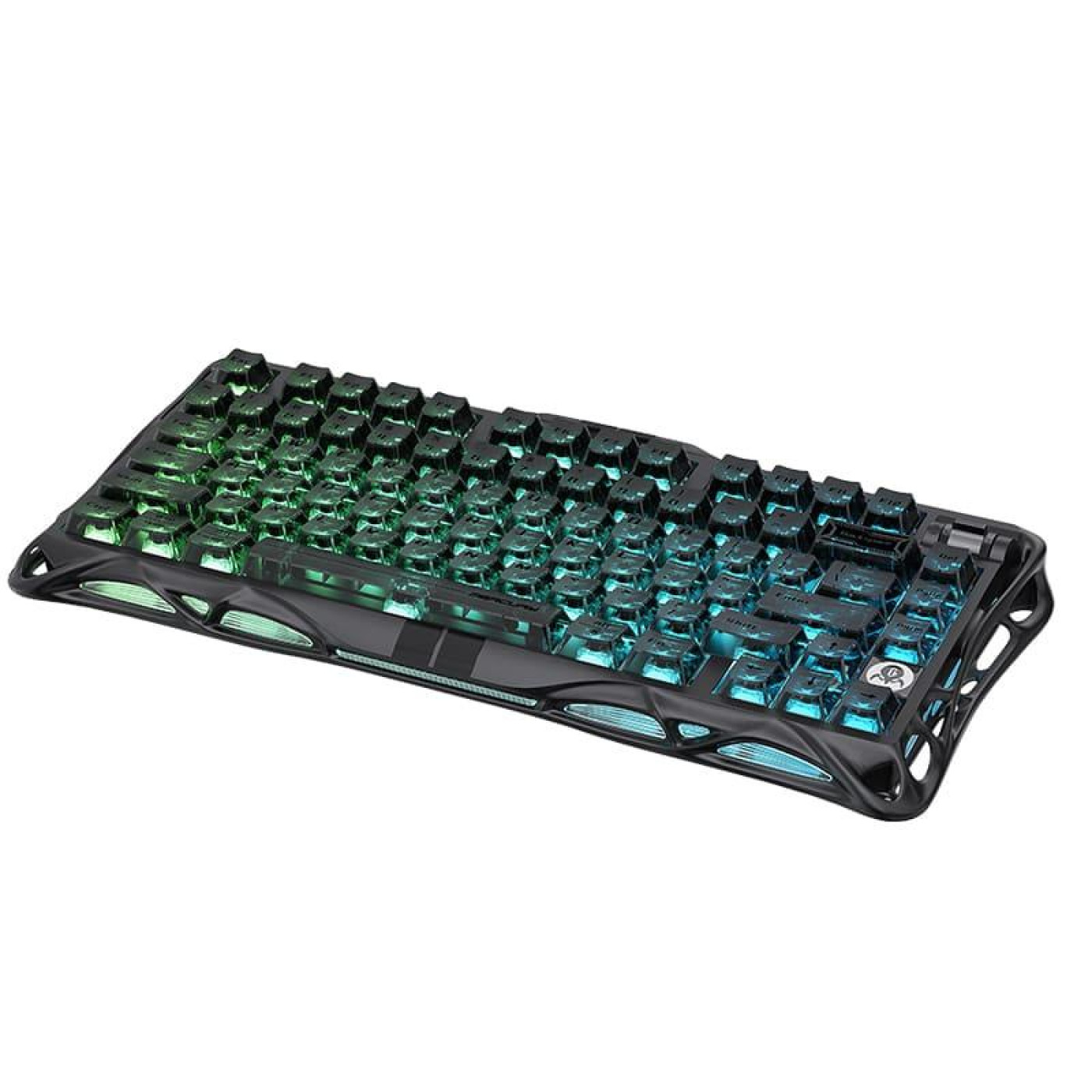 Клавиатура GravaStar Mercury V75 80keys Magnetic Jade Pro 8K USB-A RGB Stealth Black (GSV75_XTAL_BLK)