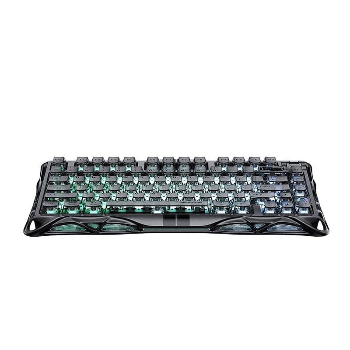 Клавиатура GravaStar Mercury V75 80keys Magnetic Jade Pro 8K USB-A RGB Stealth Black (GSV75_XTAL_BLK)