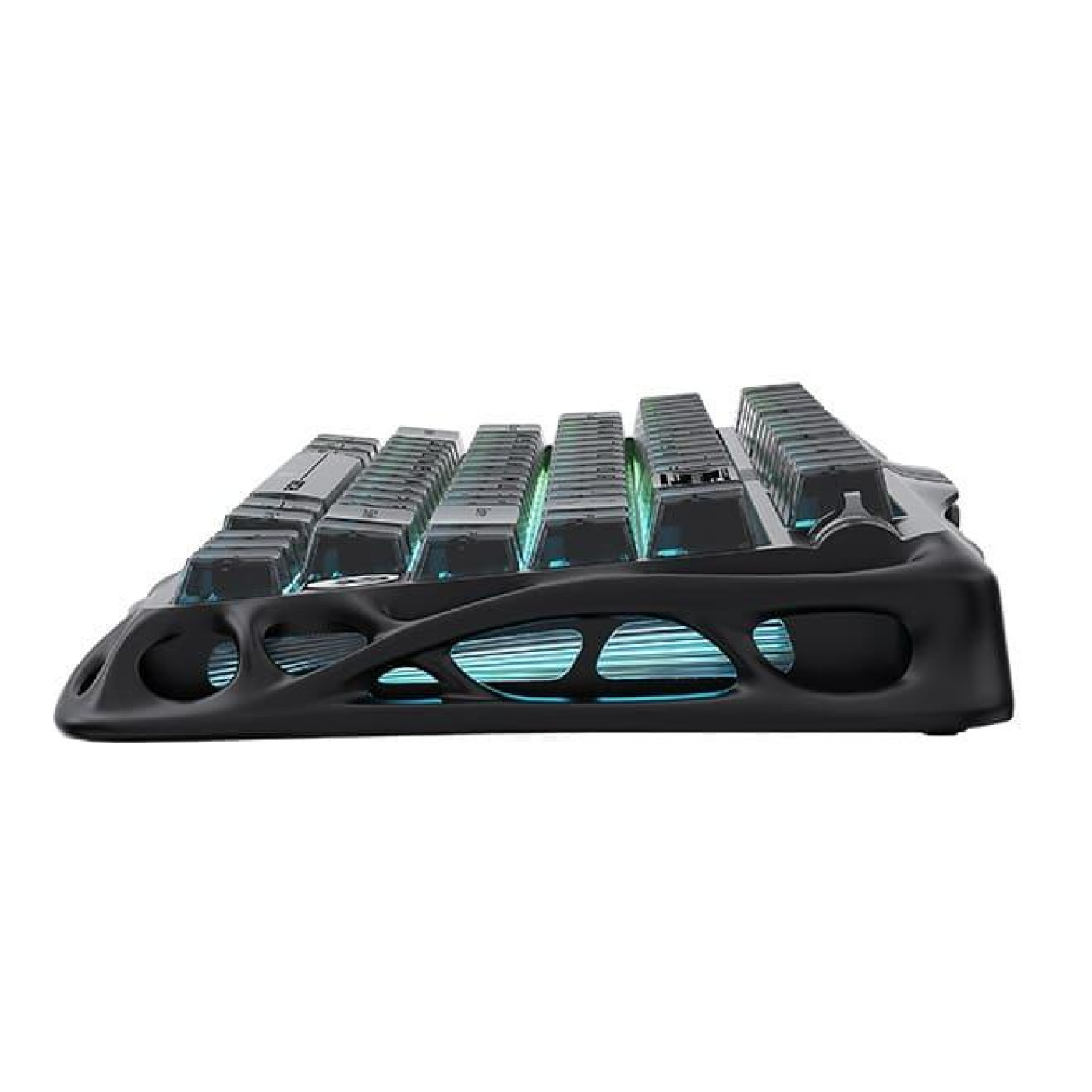 Клавиатура GravaStar Mercury V75 80keys Magnetic Jade Pro 8K USB-A RGB Stealth Black (GSV75_XTAL_BLK)