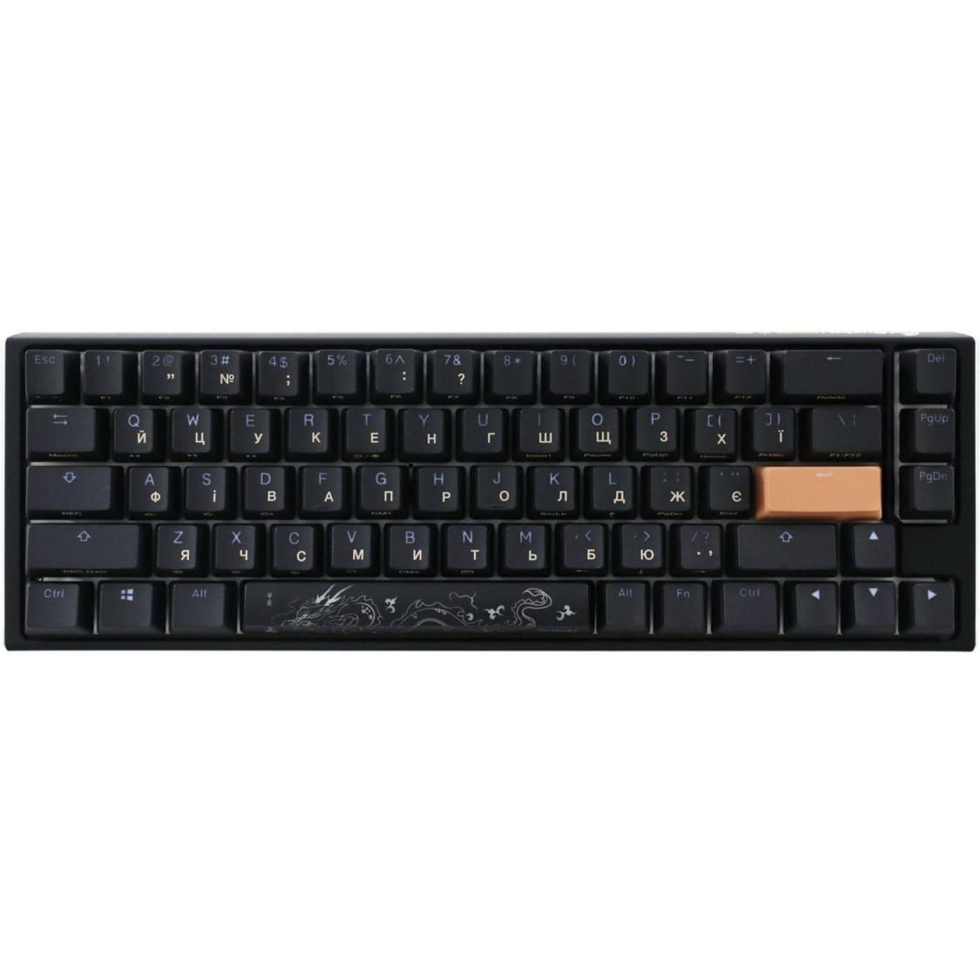 Клавиатура Ducky One 3 SF Cherry MX Red RGB Black UA (DKON2167ST-RUAPXCLAWSC1)