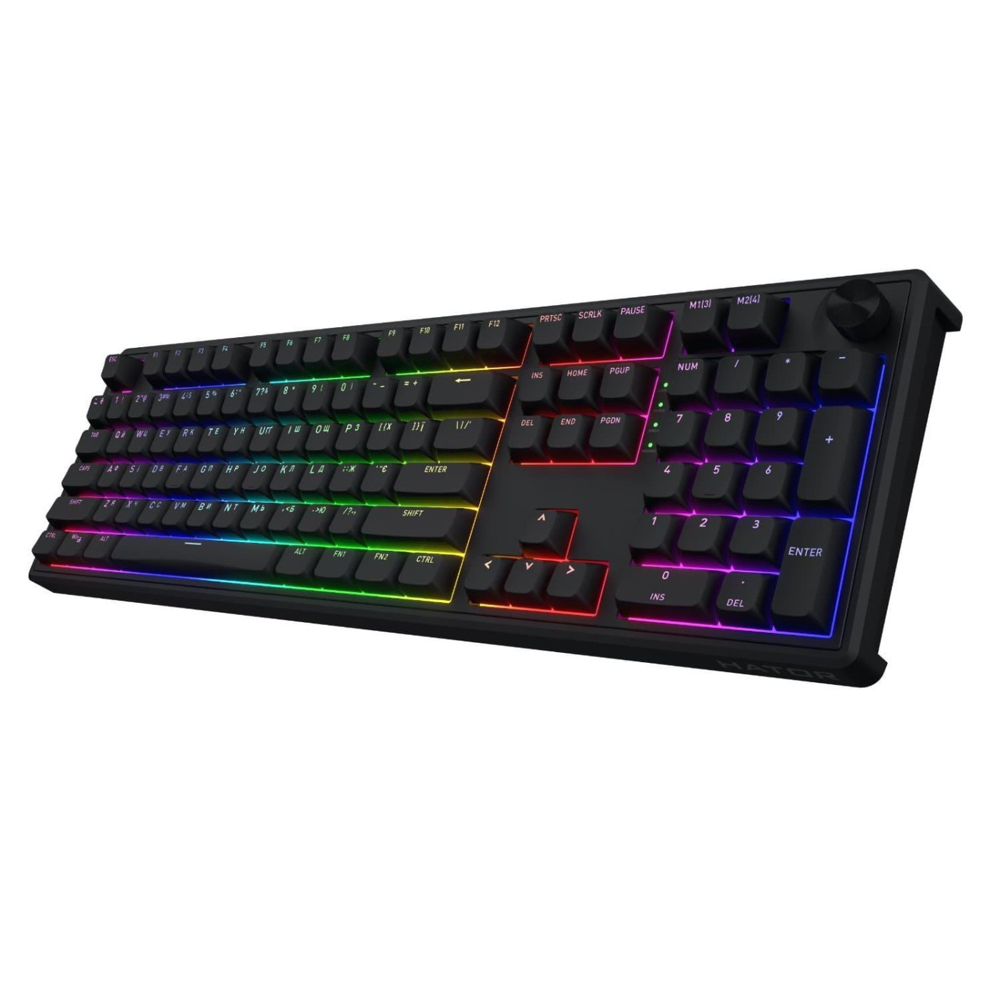 Клавіатура HATOR Skyfall 100 Black (HTK1100UA)