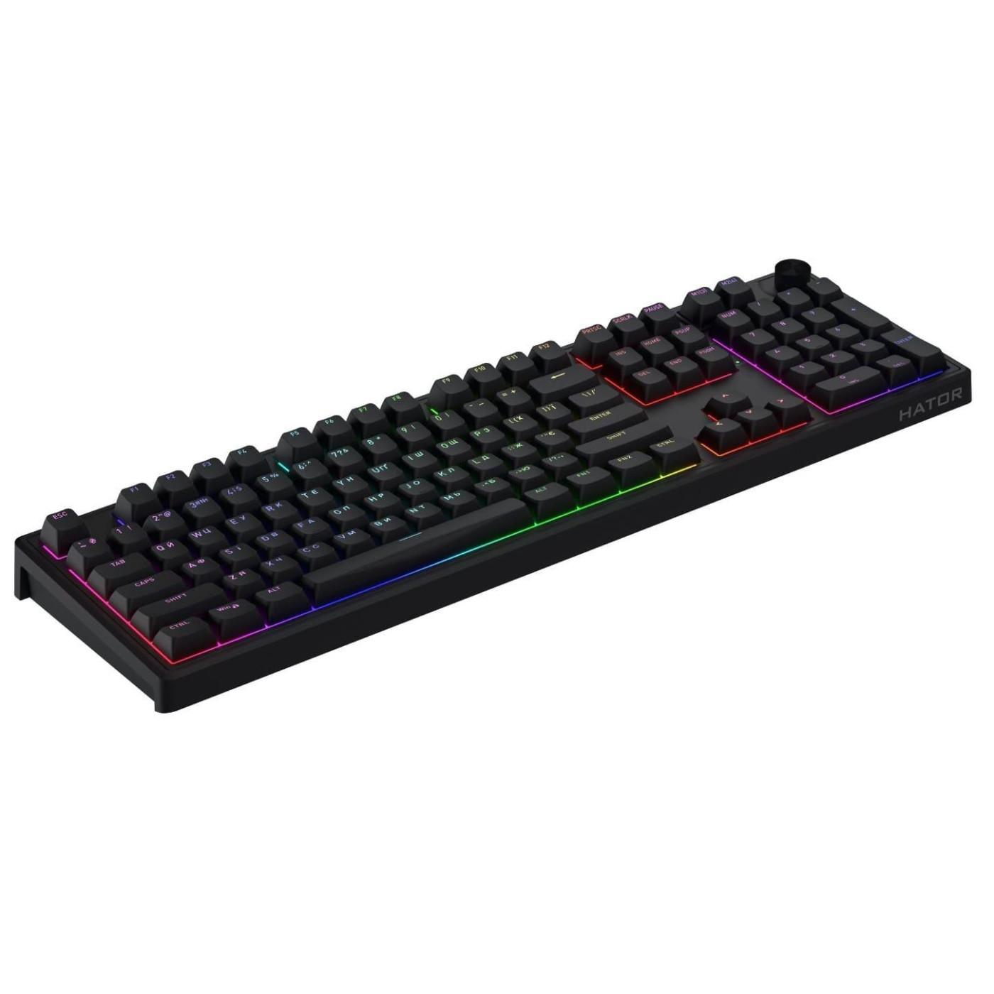 Клавіатура HATOR Skyfall 100 Black (HTK1100UA)