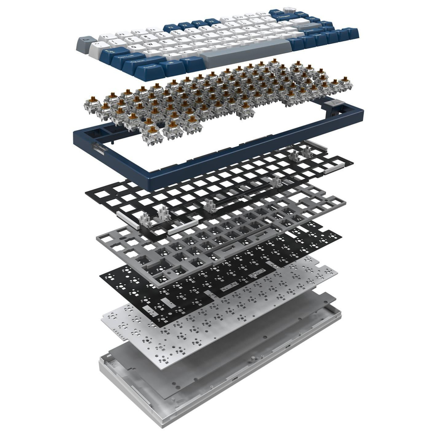 Клавіатура MONTECH MKey PRO Compact Freedom (Brown Switch) (MKPRO75FB)