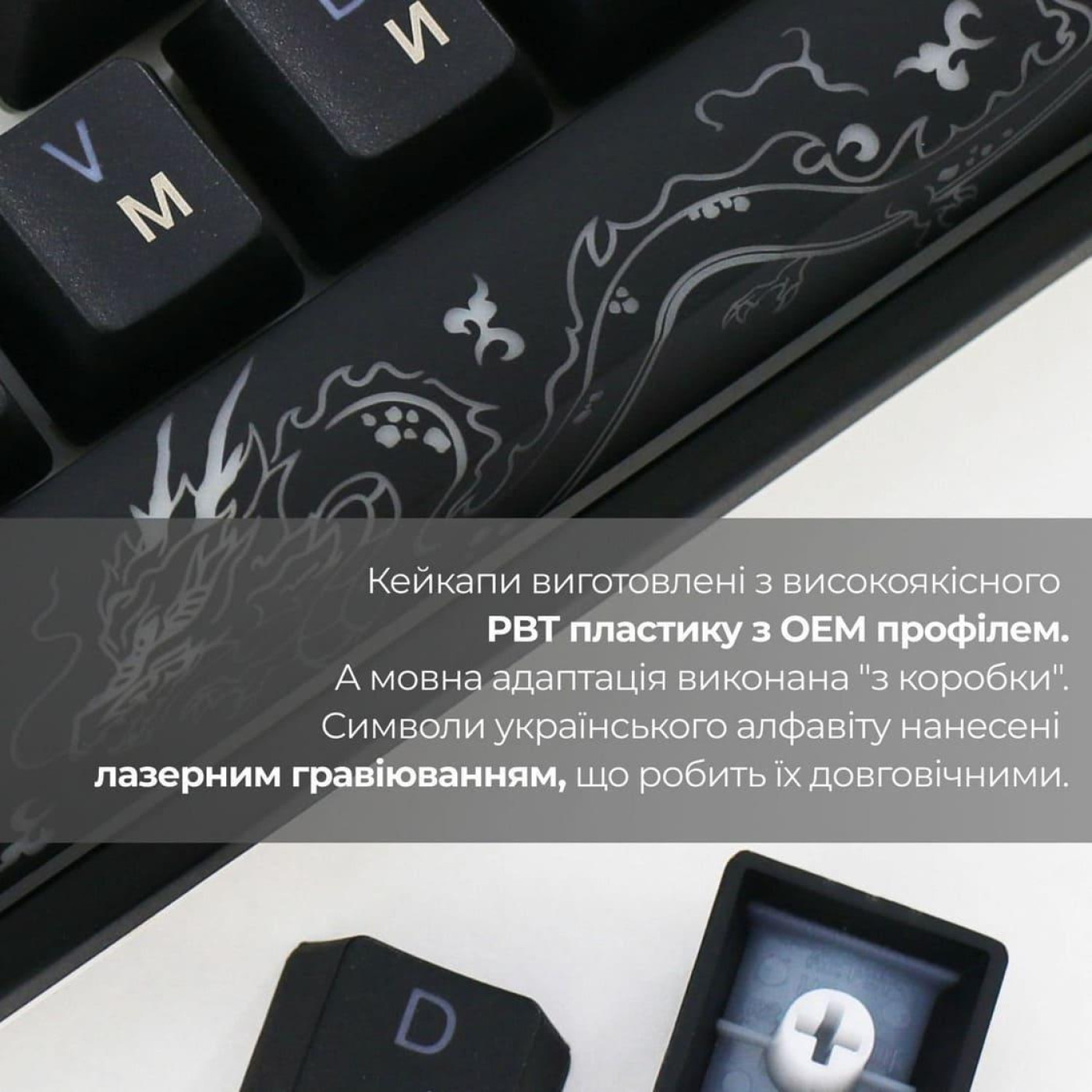 Клавиатура Ducky One 3 Mini Cherry MX Silent Red RGB Black UA (DKON2161ST-SUAPXCLAWSC1)