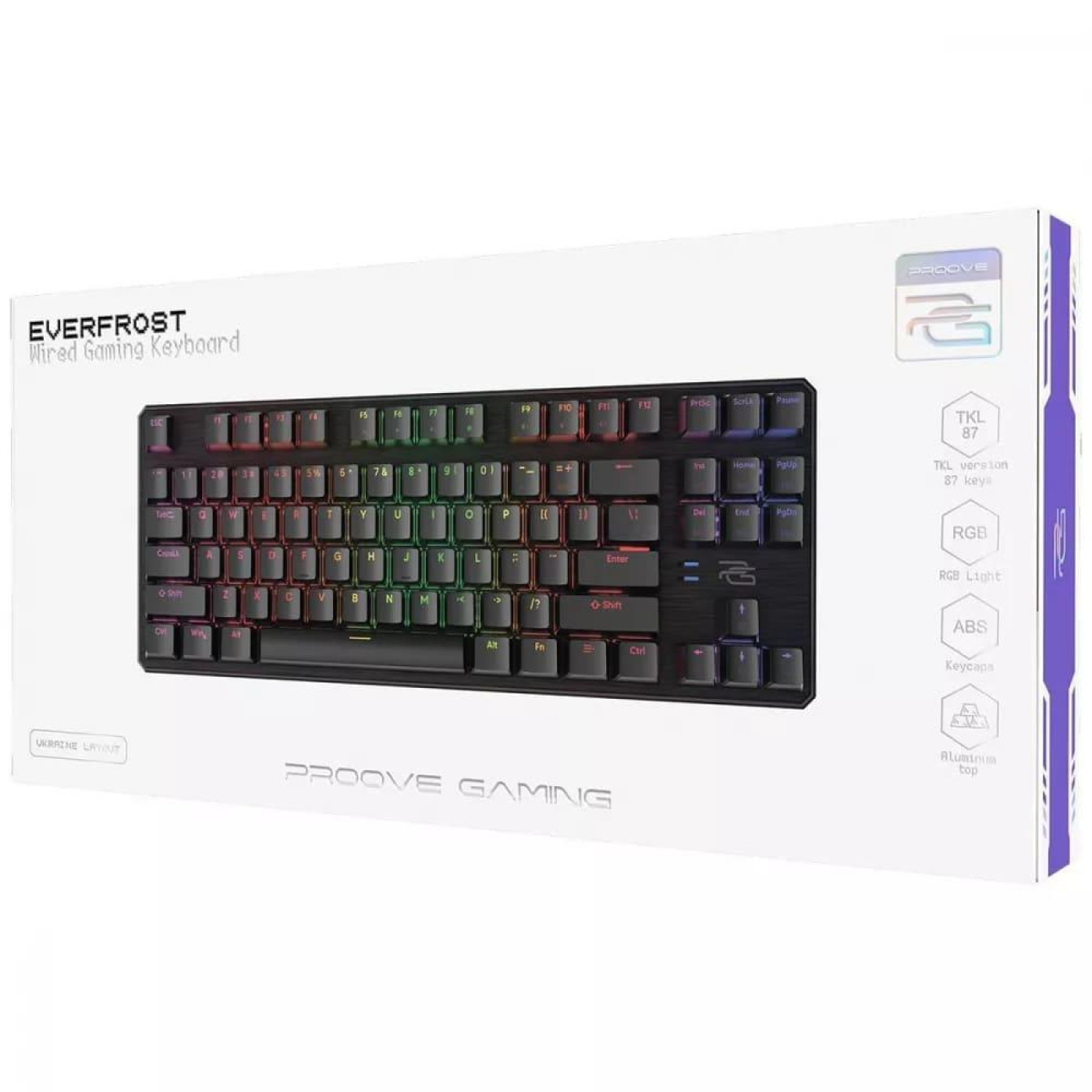 Клавіатура Proove Gaming Everfrost (CKEV00000401)