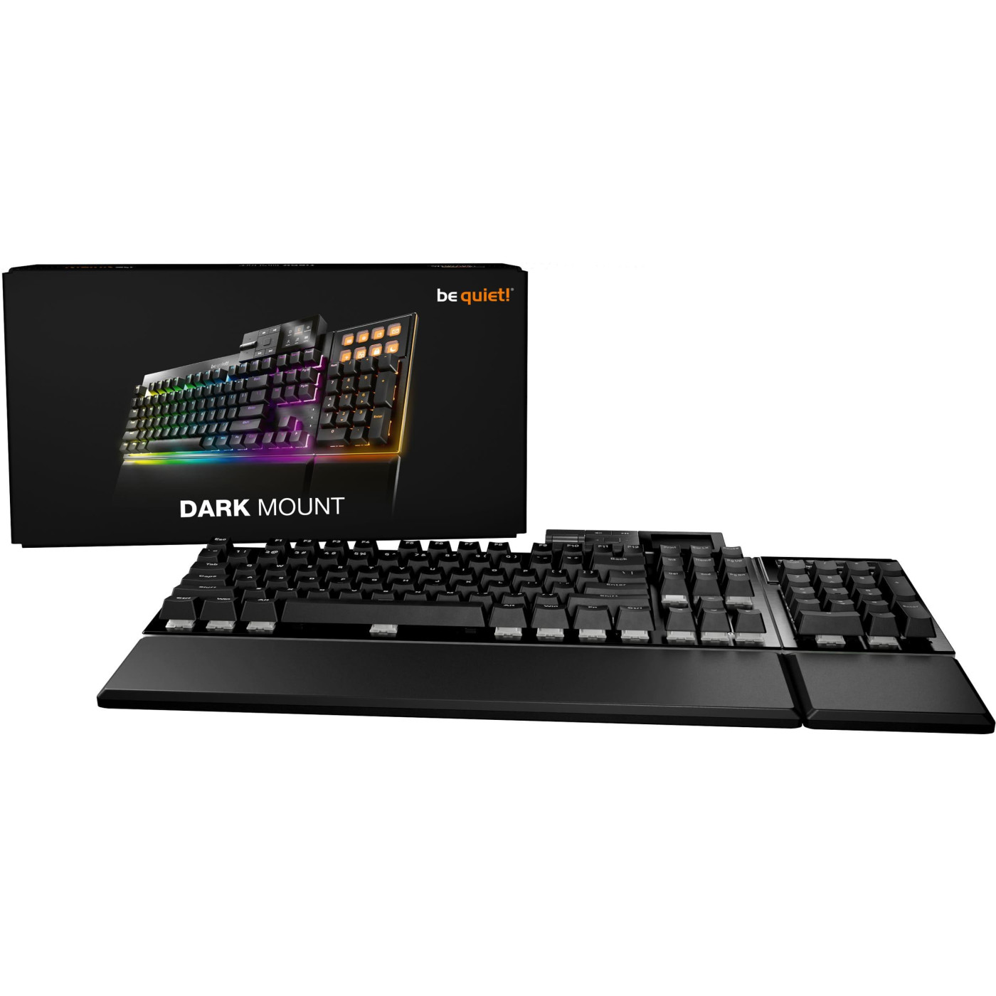 Клавіатура Be quiet! DARK MOUNT SILENT | TACTILE (US розкладка) (BT002US)