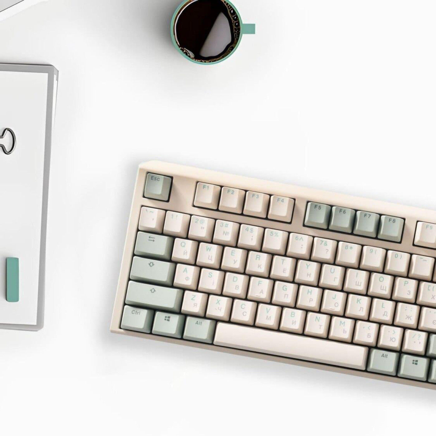 Клавиатура Ducky One 3 Cherry MX Brown Matcha Cream UA (DKON2108-BUAPXМAEGGC1)