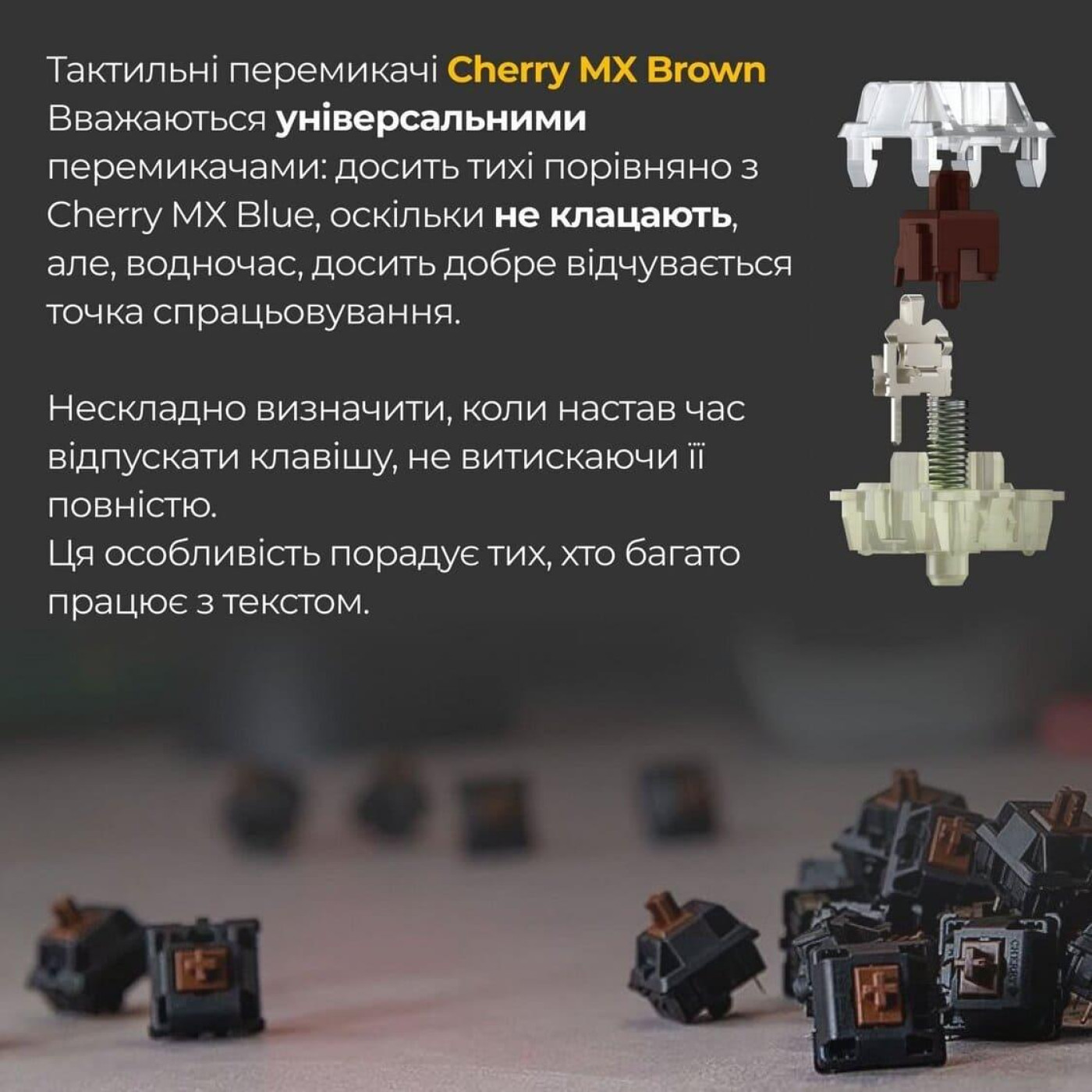 Клавиатура Ducky One 3 Cherry MX Brown Matcha Cream UA (DKON2108-BUAPXМAEGGC1)