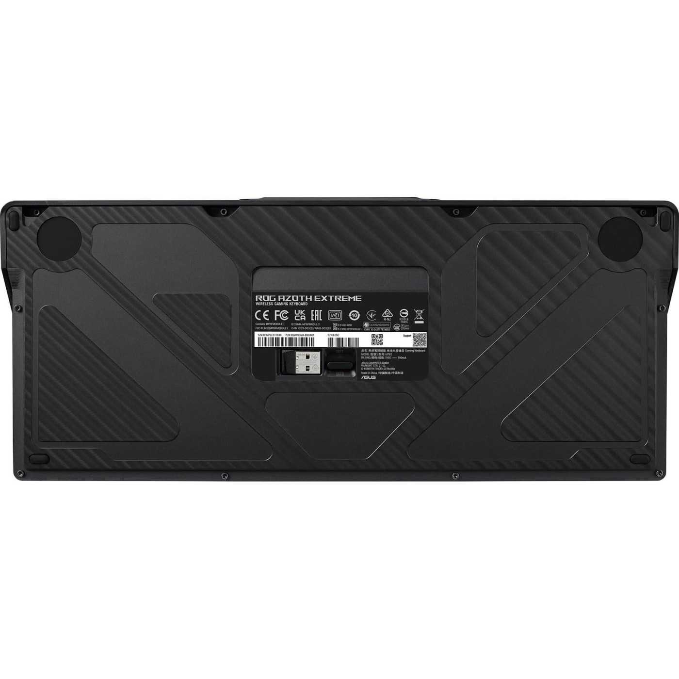 Клавіатура ASUS ROG Azoth Extreme Wireless ENG (90MP03MA-BKUA01)