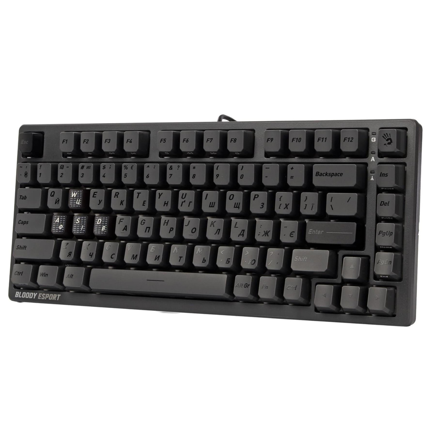 Клавиатура Bloody MS76 Magnetic Iron Grey (MS76 (Iron Grey))