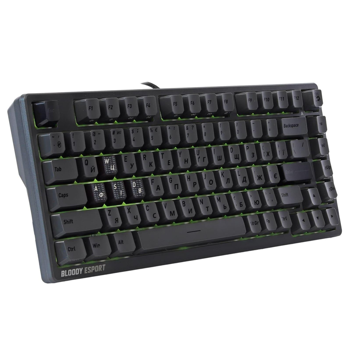 Клавиатура Bloody MS76 Magnetic Iron Grey (MS76 (Iron Grey))