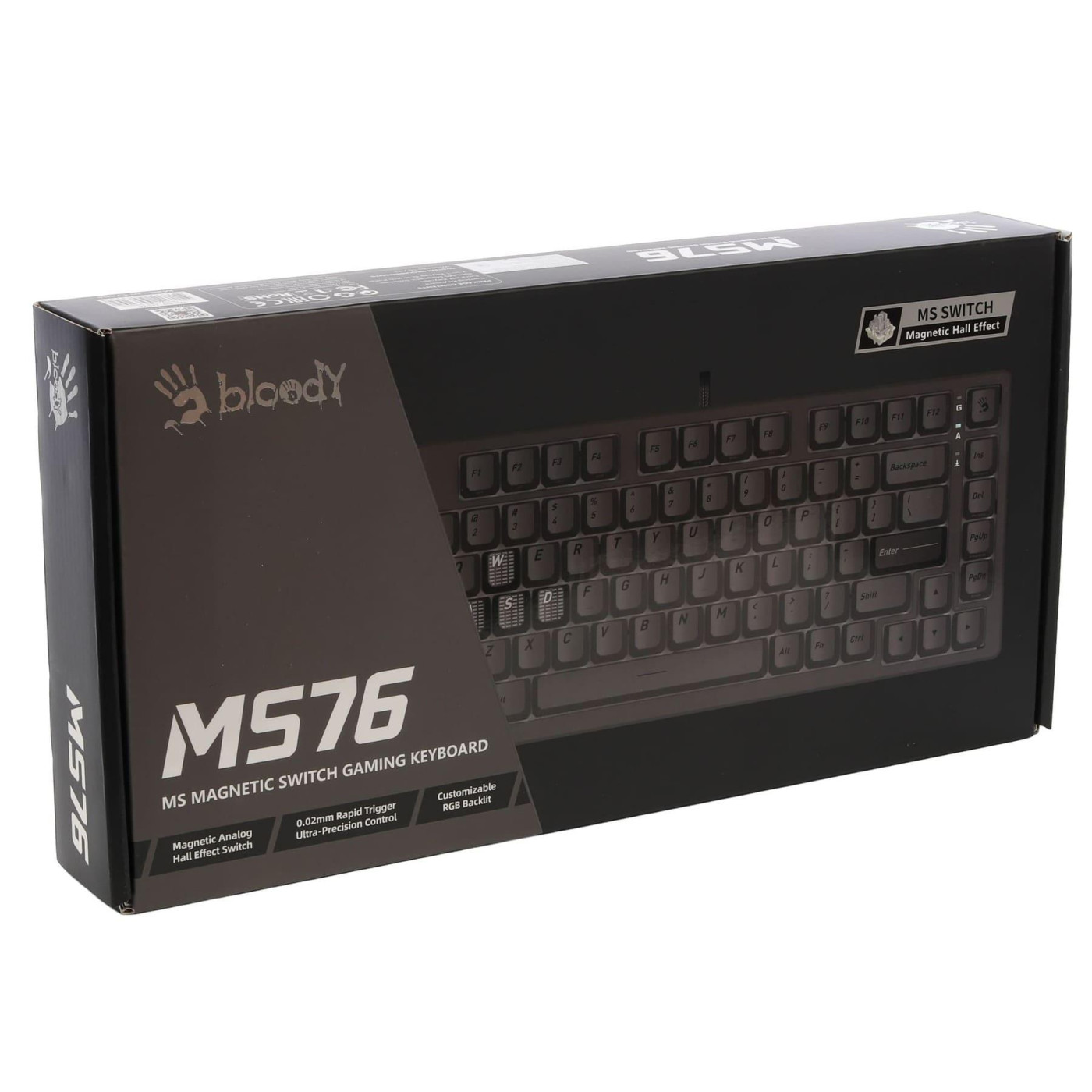 Клавиатура Bloody MS76 Magnetic Iron Grey (MS76 (Iron Grey))