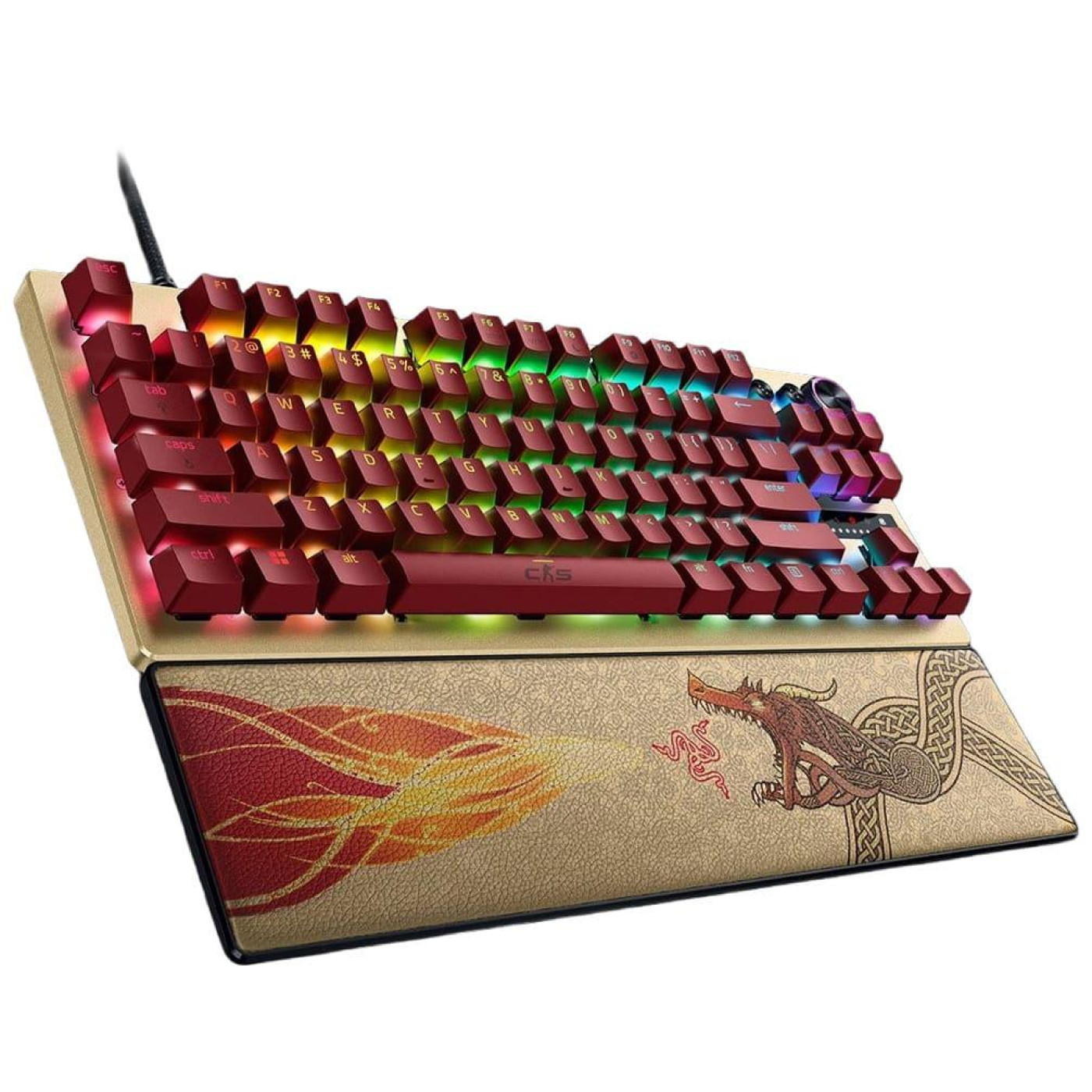 Клавиатура Razer Huntsman V3 Pro TKL RGB 84key Analog Optical Switches ENG Counter-Strike 2 Edition (RZ03-04982100-R3M1)