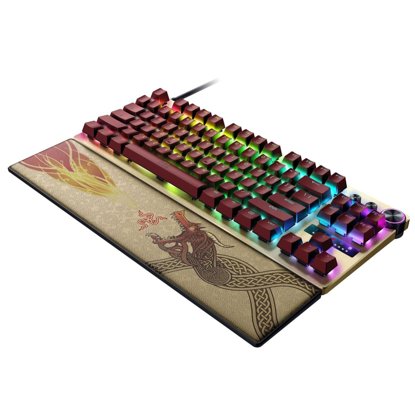 Клавиатура Razer Huntsman V3 Pro TKL RGB 84key Analog Optical Switches ENG Counter-Strike 2 Edition (RZ03-04982100-R3M1)