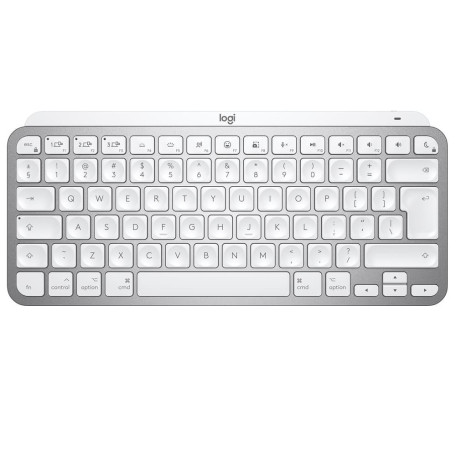 Клавіатура Logitech MX Keys Mini For Mac Wireless Illuminated Pale Gray (920-010526)