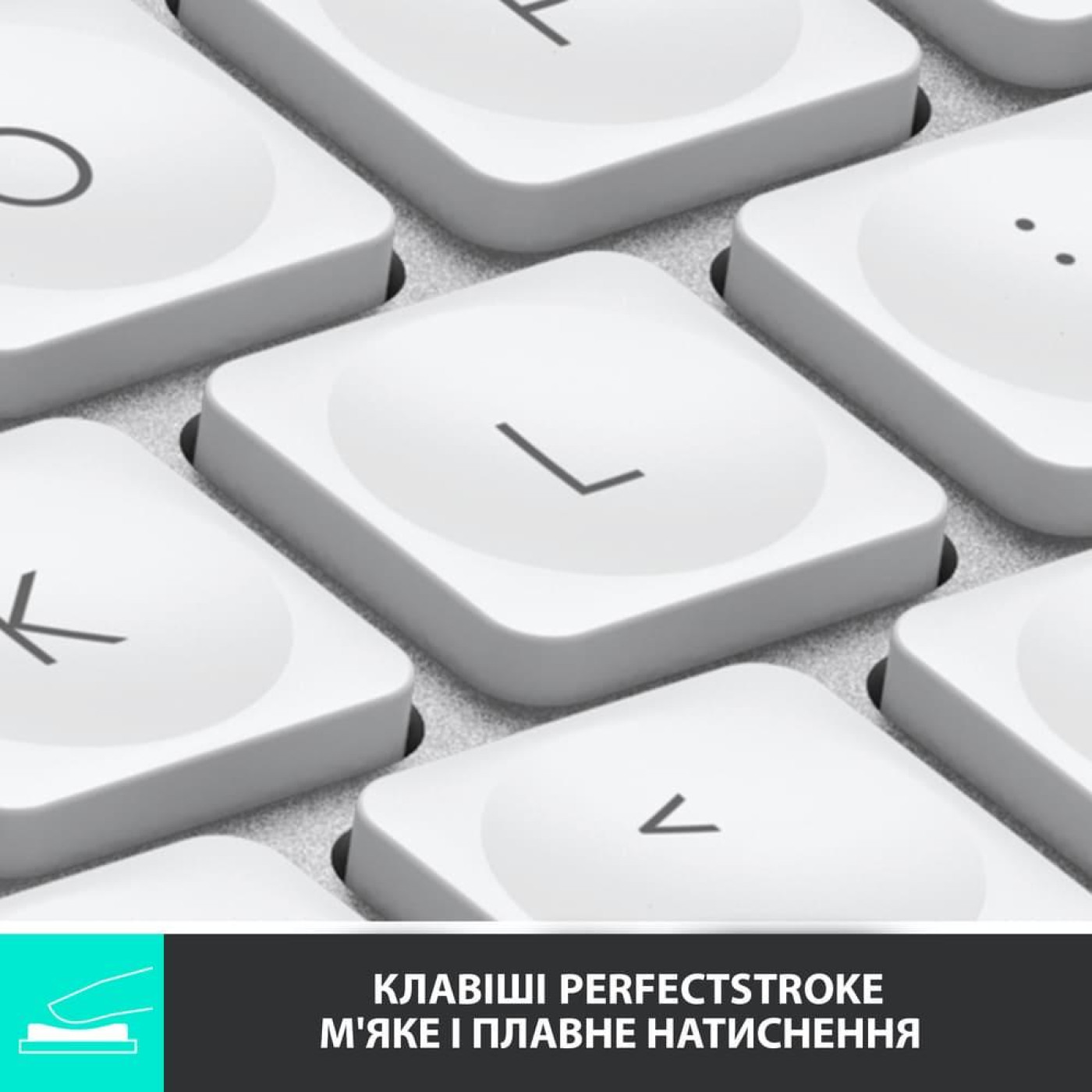 Клавіатура Logitech MX Keys Mini For Mac Wireless Illuminated Pale Gray (920-010526)