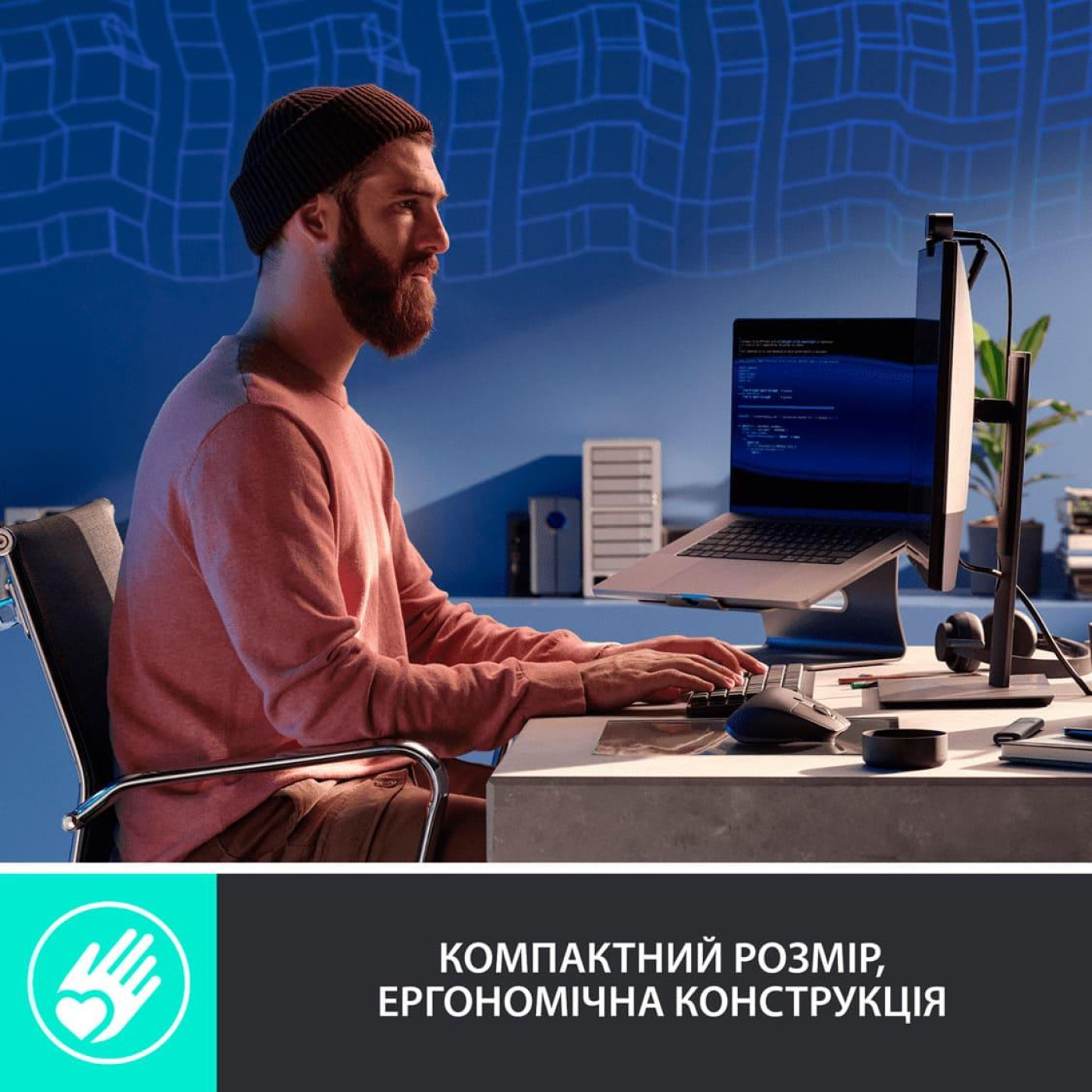 Клавіатура Logitech MX Mechanical Mini Minimalist Wireless Illuminated Graphite (920-010780)