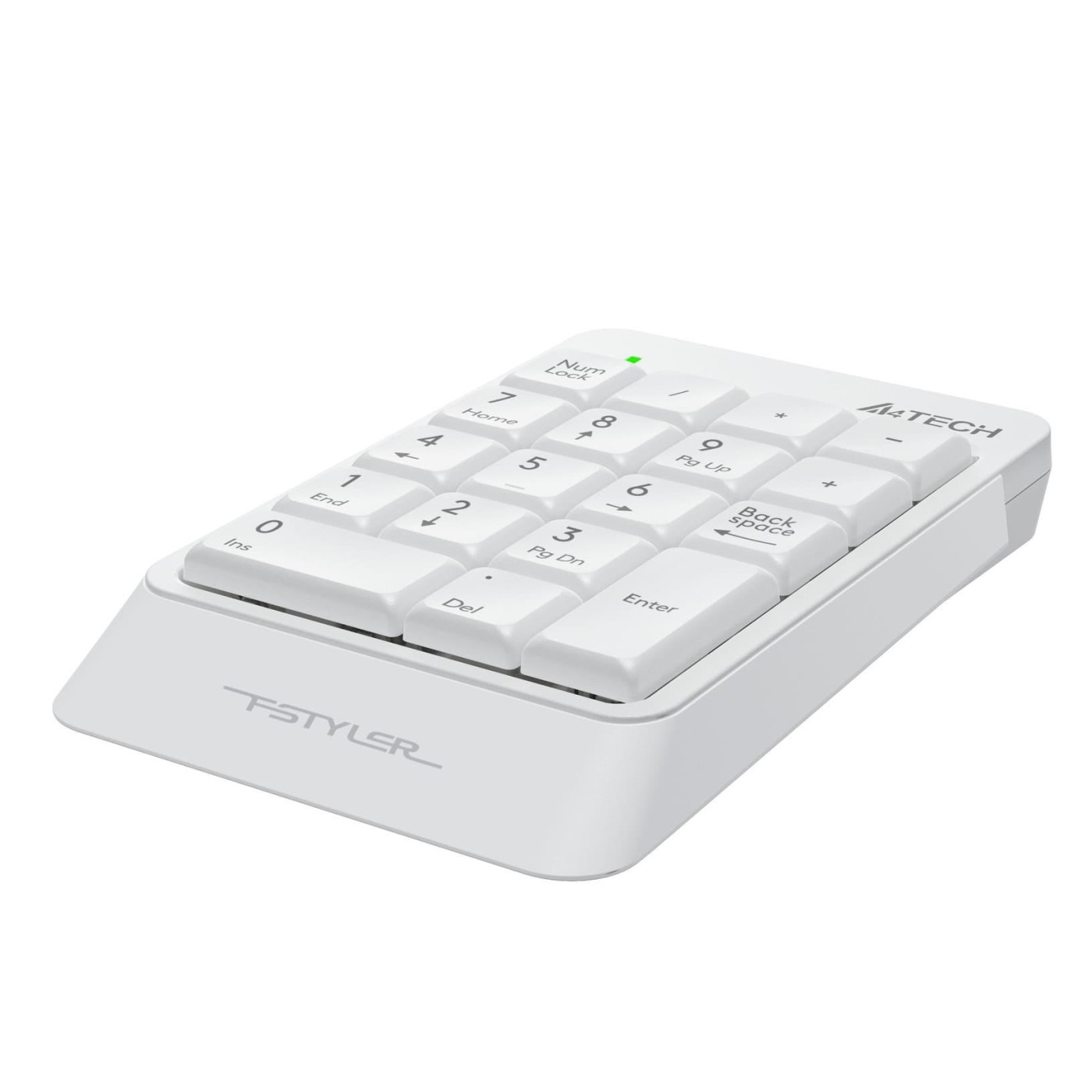 Клавіатура A4Tech Fstyler FK13P USB White (Numpad) (FK13P (White))
