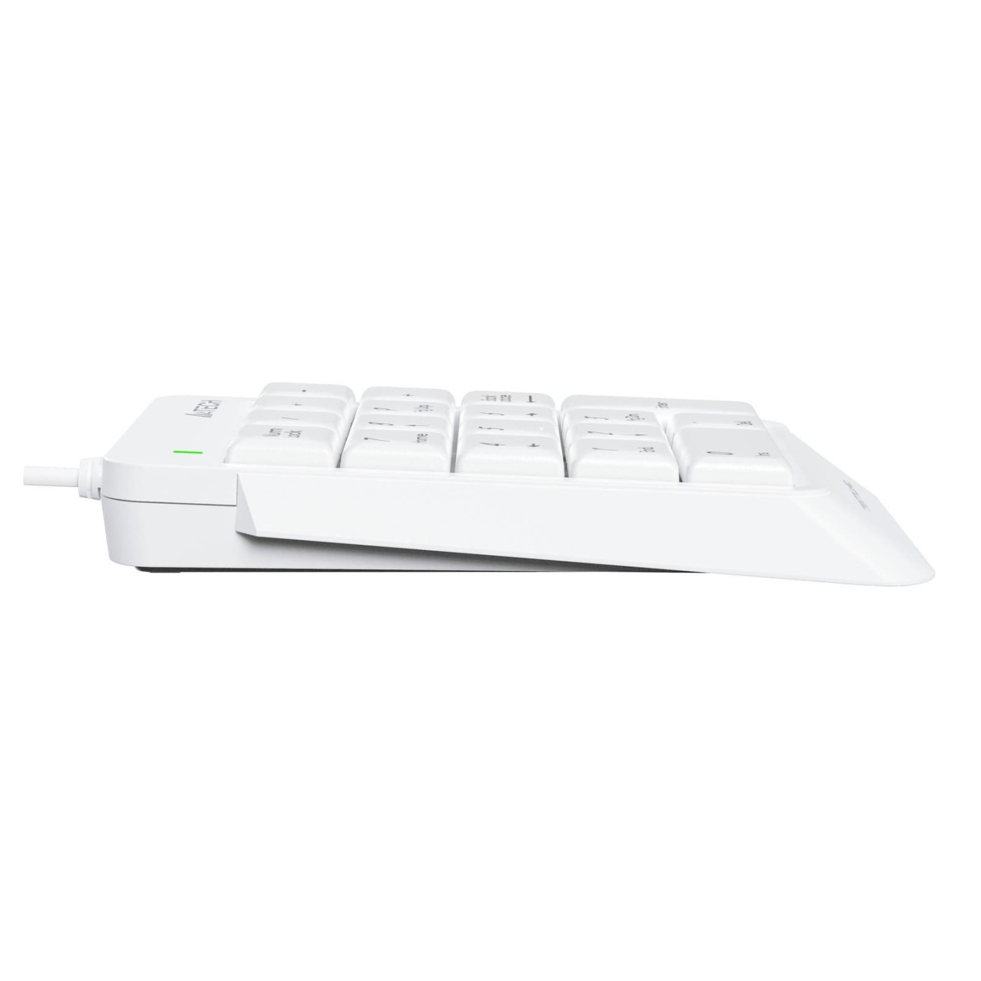 Клавіатура A4Tech Fstyler FK13P USB White (Numpad) (FK13P (White))