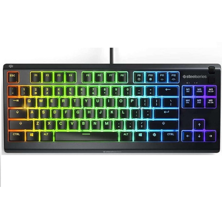Клавіатура SteelSeries Apex 3 TKL RGB USB Black (64831)