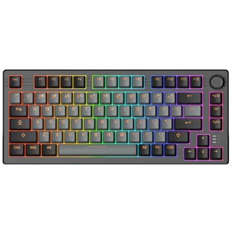 Клавіатура DAREU EK75 Pro (UA) Black Gray (KB-EK75P-BKG)