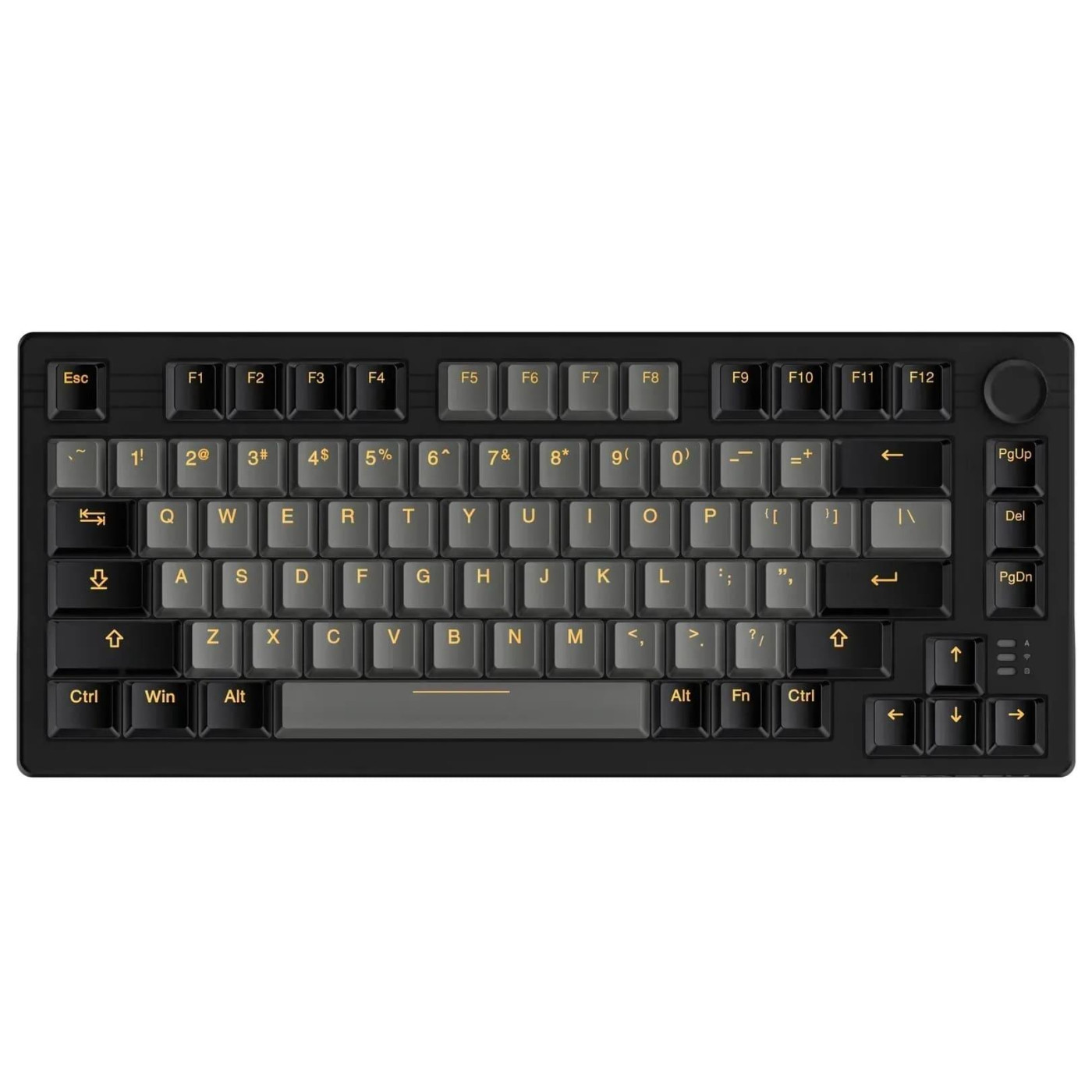 Клавіатура DAREU EK75 Pro (UA) Black Gray (KB-EK75P-BKG)