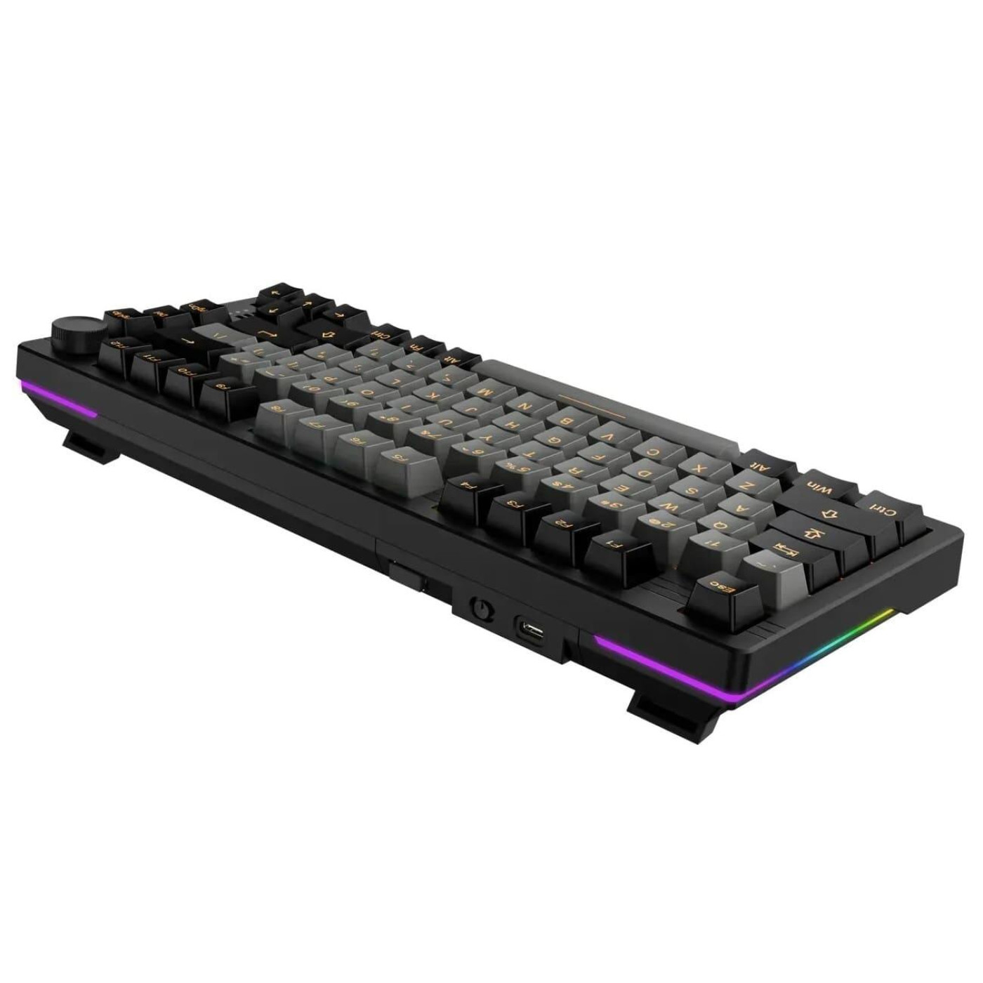Клавіатура DAREU EK75 Pro (UA) Black Gray (KB-EK75P-BKG)