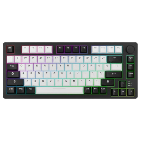 Клавіатура DAREU EK75 Pro (UA) Black White (KB-EK75P-BW)