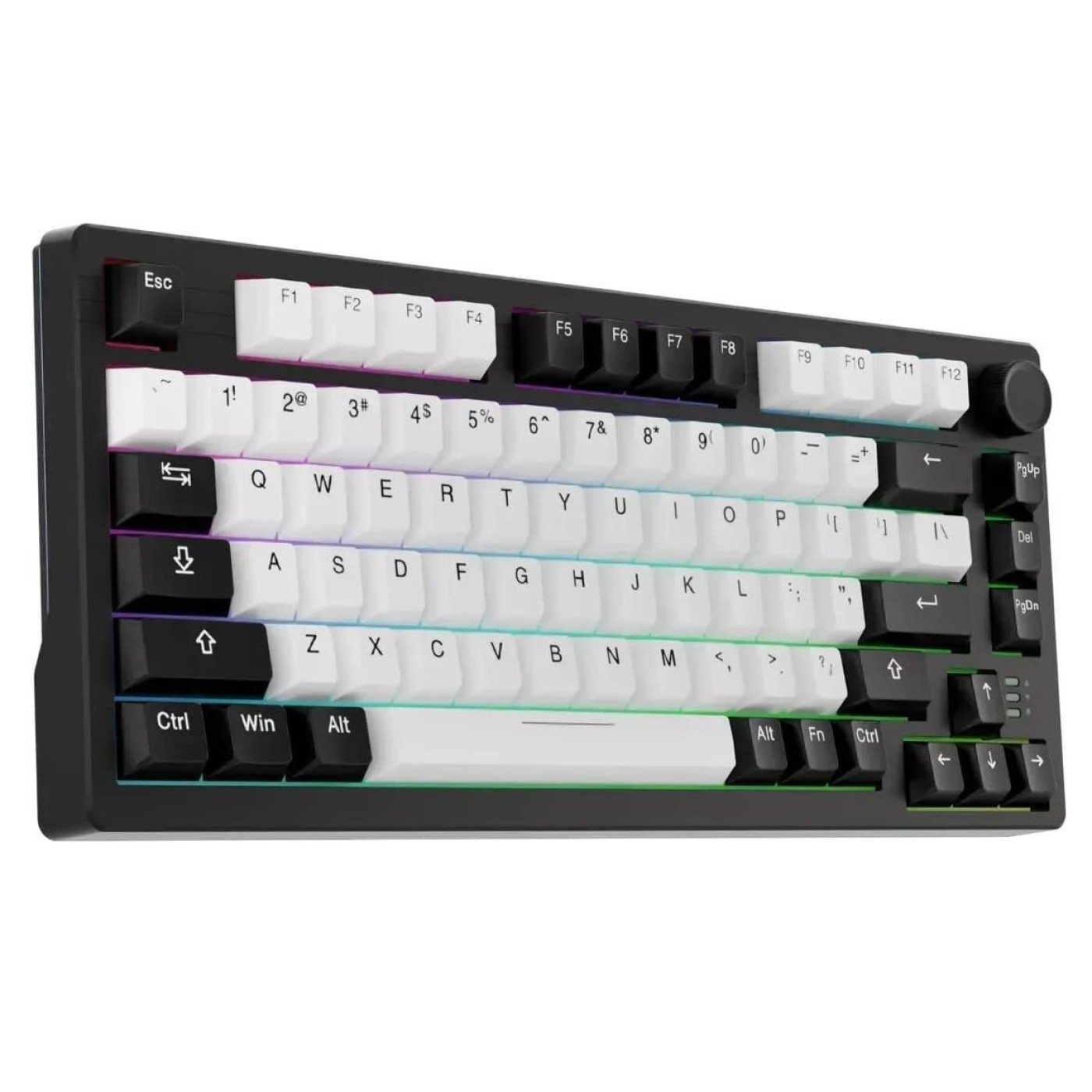 Клавіатура DAREU EK75 Pro (UA) Black White (KB-EK75P-BW)