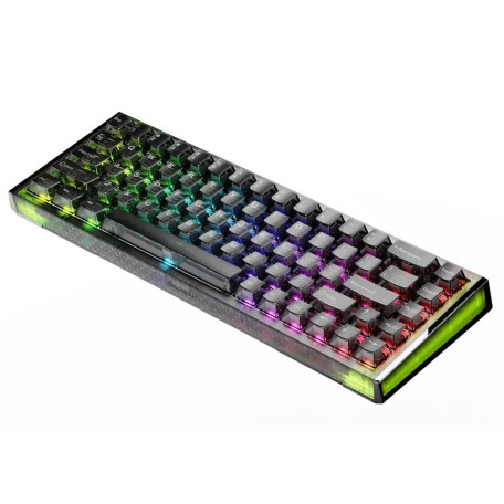 Клавіатура DAREU COOL 68 (8000Hz / Rapid Trigger) Black Transparent (KB-COOL68-IBK)