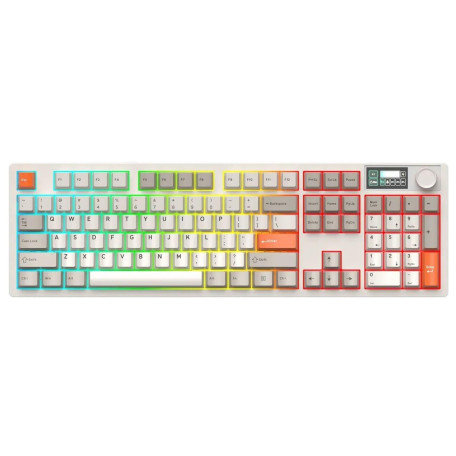 Клавіатура DAREU A104 Master (UA) White (KB-A104M-PRT)