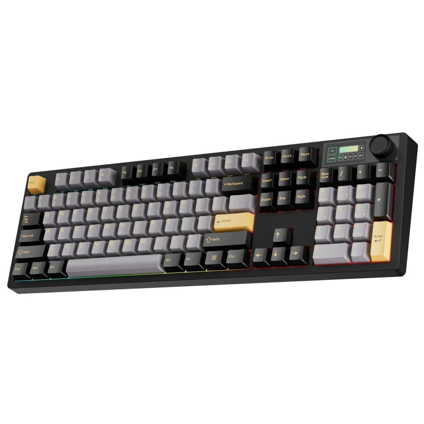 Клавіатура DAREU A104 Master (UA) Black Gray (KB-A104M-BKG)