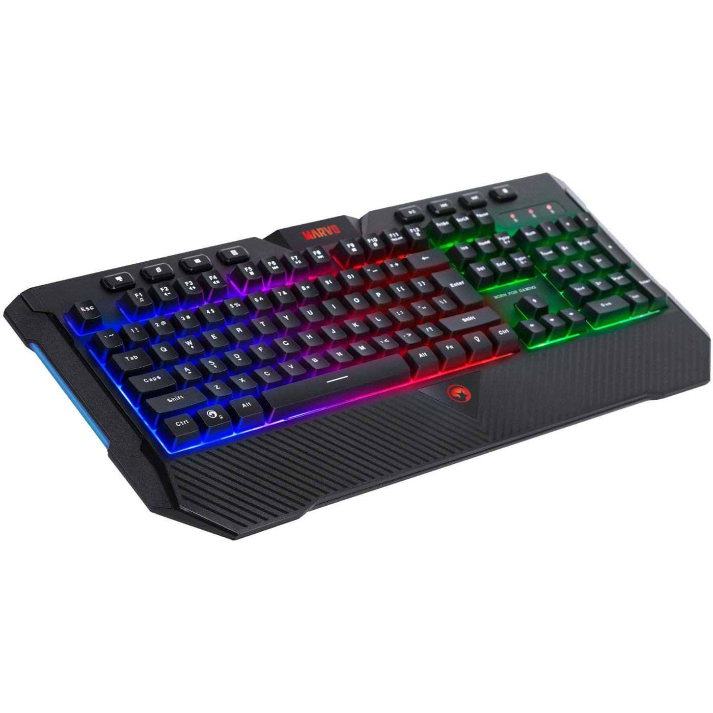 Клавіатура Marvo K656 3 colors-LED USB (K656)