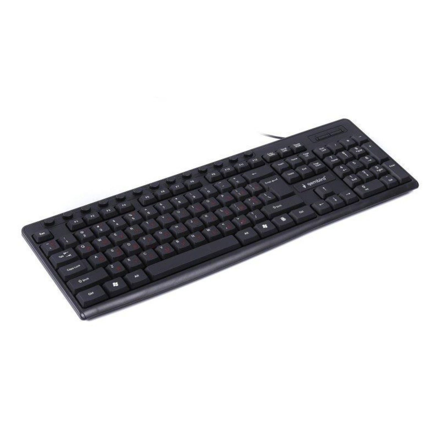 Клавіатура Gembird KB-UM-107-UA USB Black (KB-UM-107-UA)