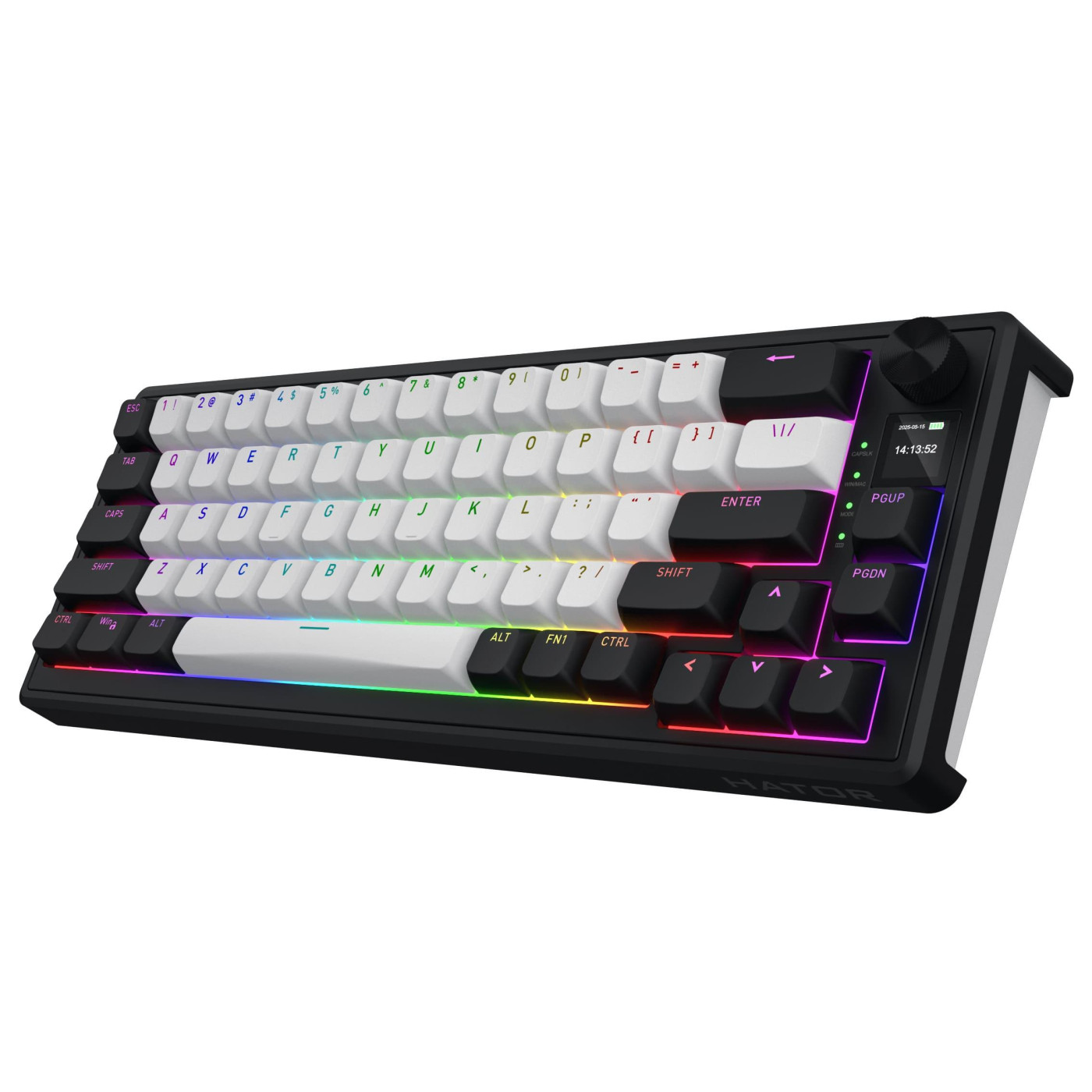 Клавиатура HATOR Skyfall 65 MAG ULTIMA 8K Wireless Black White (HTK3860)