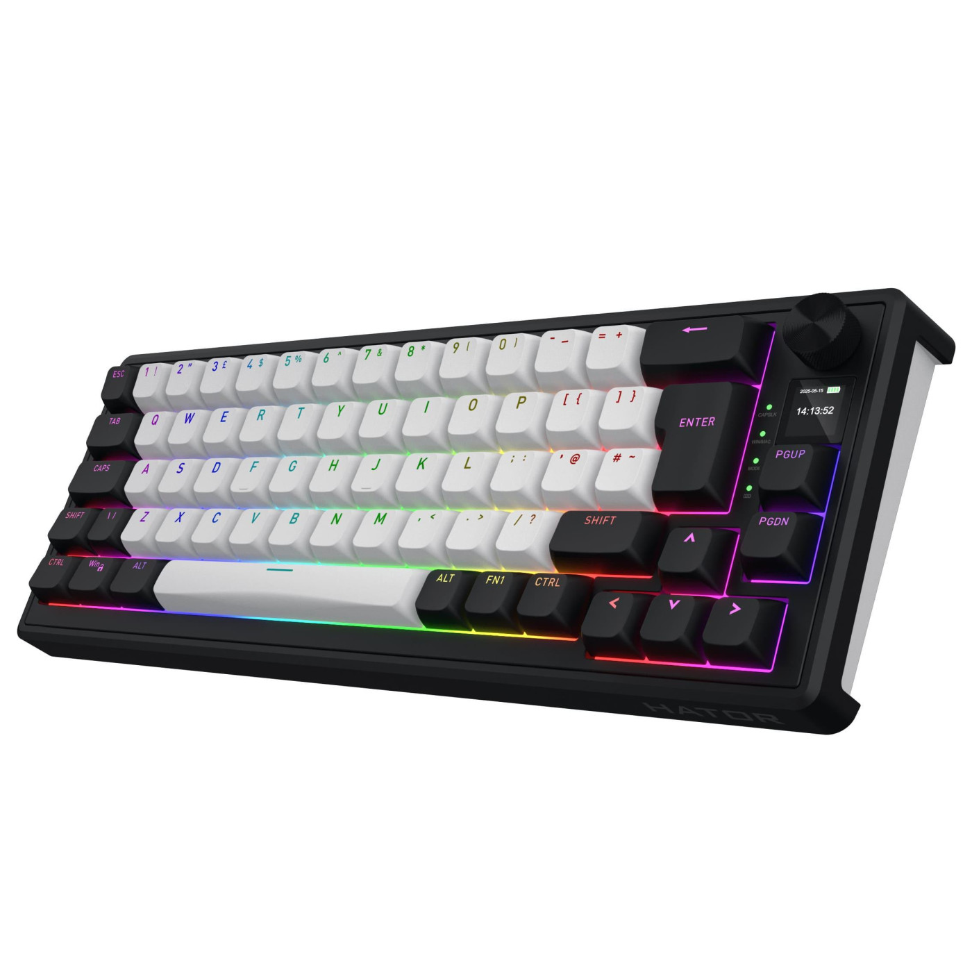 Клавиатура HATOR Skyfall 65 MAG ULTIMA 8K Wireless EU Black White (HTK3860EU)