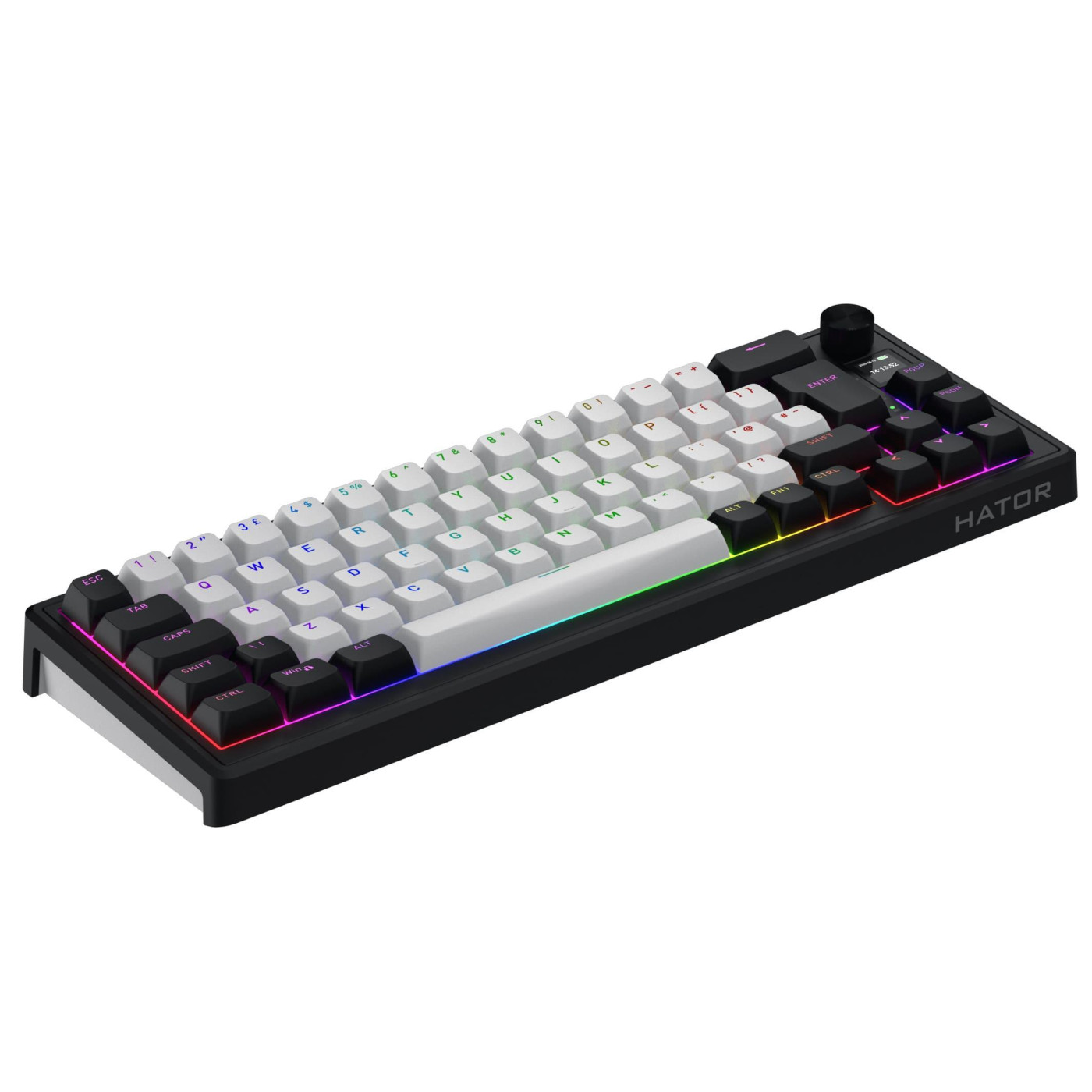 Клавиатура HATOR Skyfall 65 MAG ULTIMA 8K Wireless EU Black White (HTK3860EU)