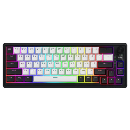 Клавіатура HATOR Skyfall 65 MAG ULTIMA 8K Wireless Black White (HTK3860UA)