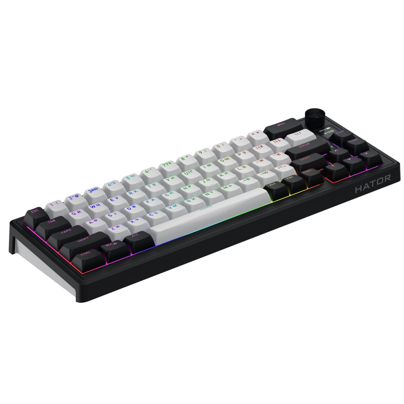 Клавиатура HATOR Skyfall 65 MAG ULTIMA 8K Wireless Black White (HTK3860UA)