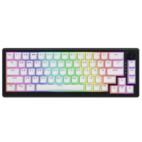 Клавіатура HATOR Skyfall 65 MAG ULTRA 8K Black White (HTK1860UA)